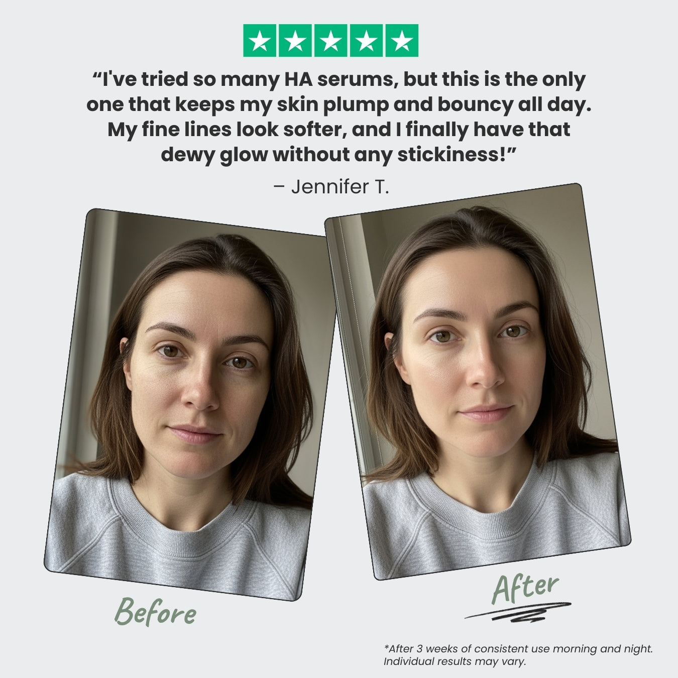 Dew Serum | Multi-Weight Hyaluronic Acid Face Serum for Hydration & Plump Skin | 1 fl oz | Cruelty-Free, Made in USA