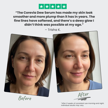 Dew Serum | Multi-Weight Hyaluronic Acid Face Serum for Hydration & Plump Skin | 1 fl oz | Cruelty-Free, Made in USA