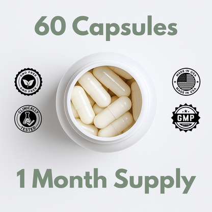 Colostrum Capsules | Bovine Colostrum for Gut Health, Immunity & Athletic Performance | 60 Caps | GMP Certified, Non-GMO, USA