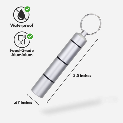 MicroVault - Waterproof Pill Container