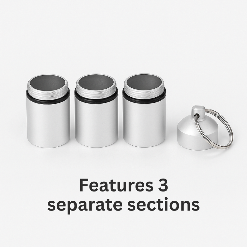 MicroVault - Waterproof Pill Container