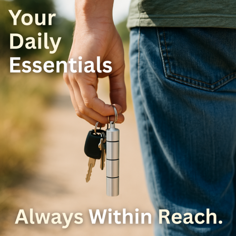 MicroVault - Waterproof Pill Container